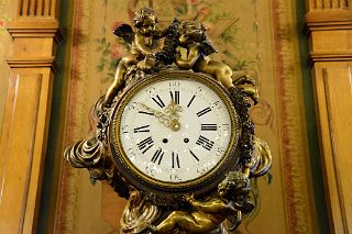 36 Old Clock Close Up La Sala Publica de Lectura  Reading Room National Congress Tour Buenos Aires.jpg